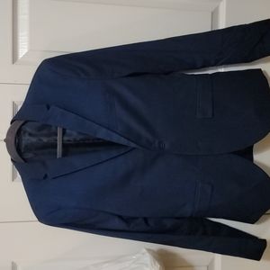 Mens H & M Satin Blue Blazer - 28s